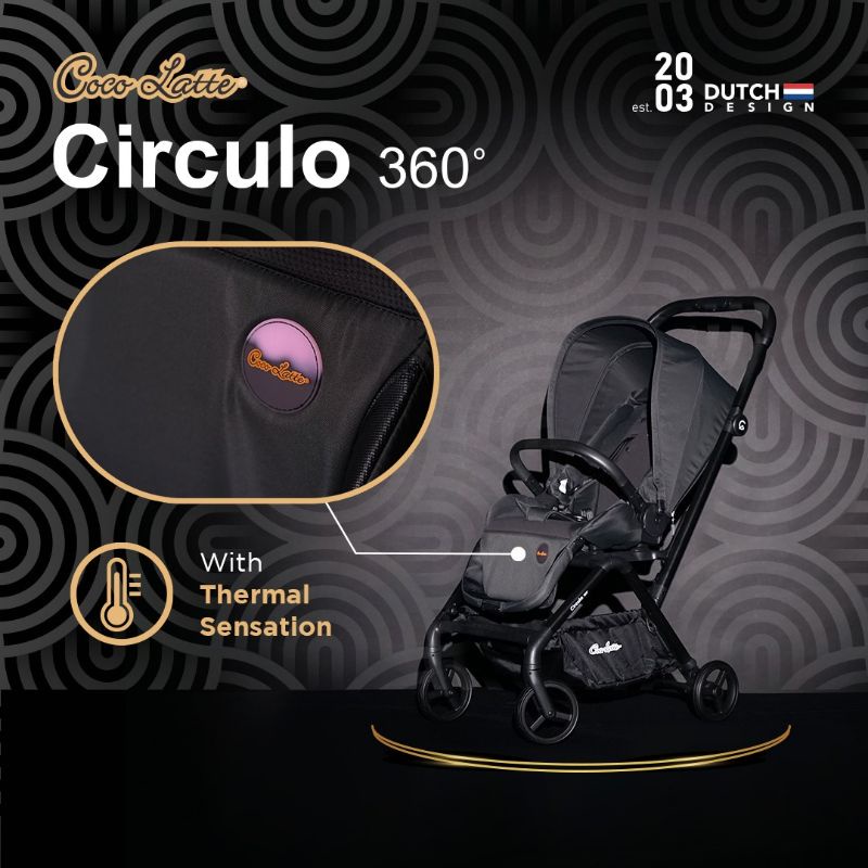 Makassar - Stroller Baby Kereta Dorong Bayi Cocolatte Circulo 360 Reversible