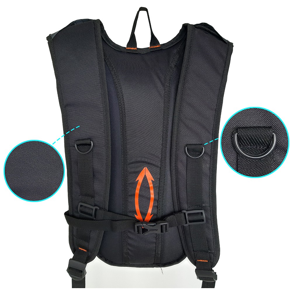 Tas sepeda Pria Hydropack 2 Liter Elbrus - Tas Punggung Sepeda - Tas sepeda touring - Tas hydropack