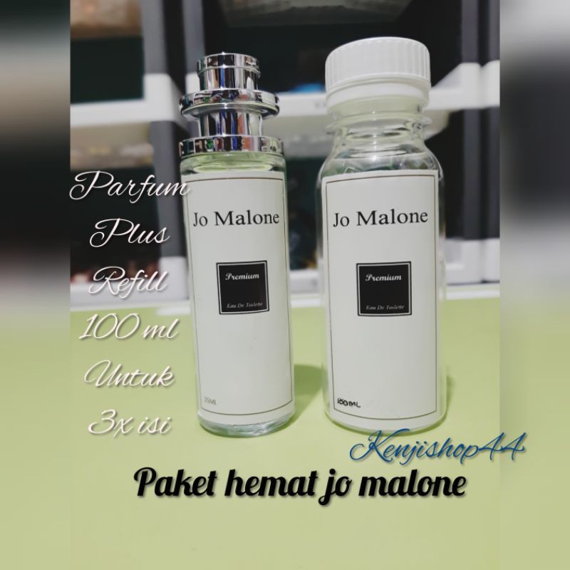 parfum thailand 35 ml jo malone dan isi ulang 100ml utk 3x refill