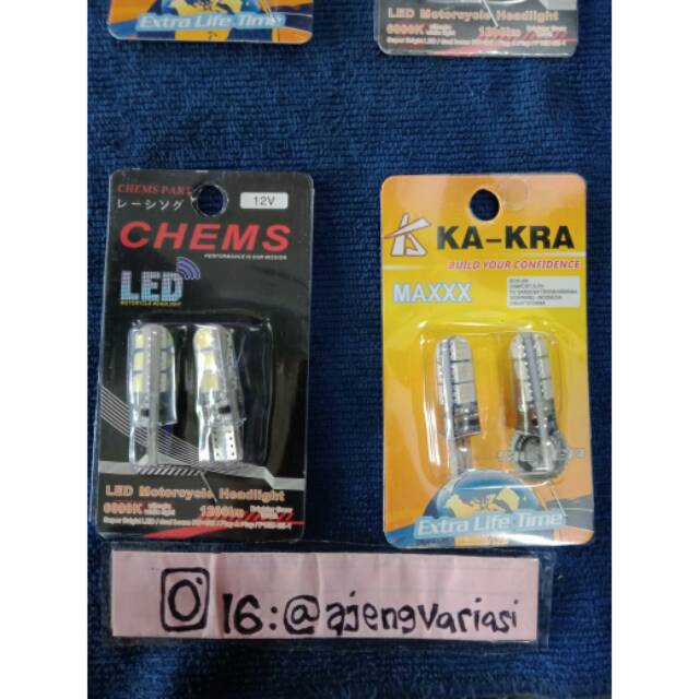 LAMPU LED SENJA MOTOR //+