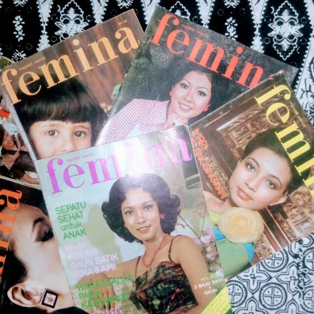 Majalah Femina Lawas Tahun 1975 - Majalah Jadul