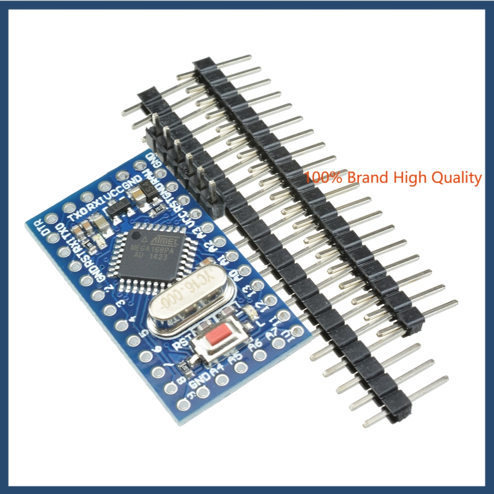 ATMEGA168 Modul Arduino Pro Mini Atmega168 5V 16mhz Untuk Pengganti Nano Atmega328