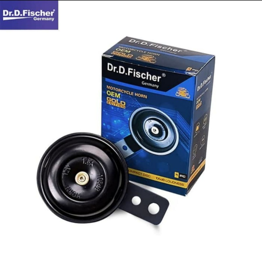 KLAKSON DR.D.FISCHER DISC SINGLE 12V PNP TANPA KABEL GERMANY 480HZ