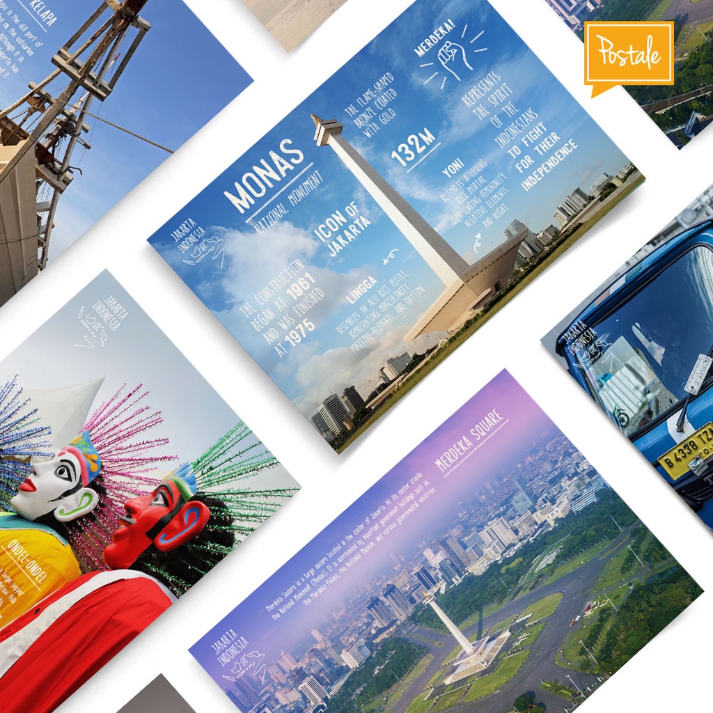 

Kartu Pos Jakarta 2 - Postale