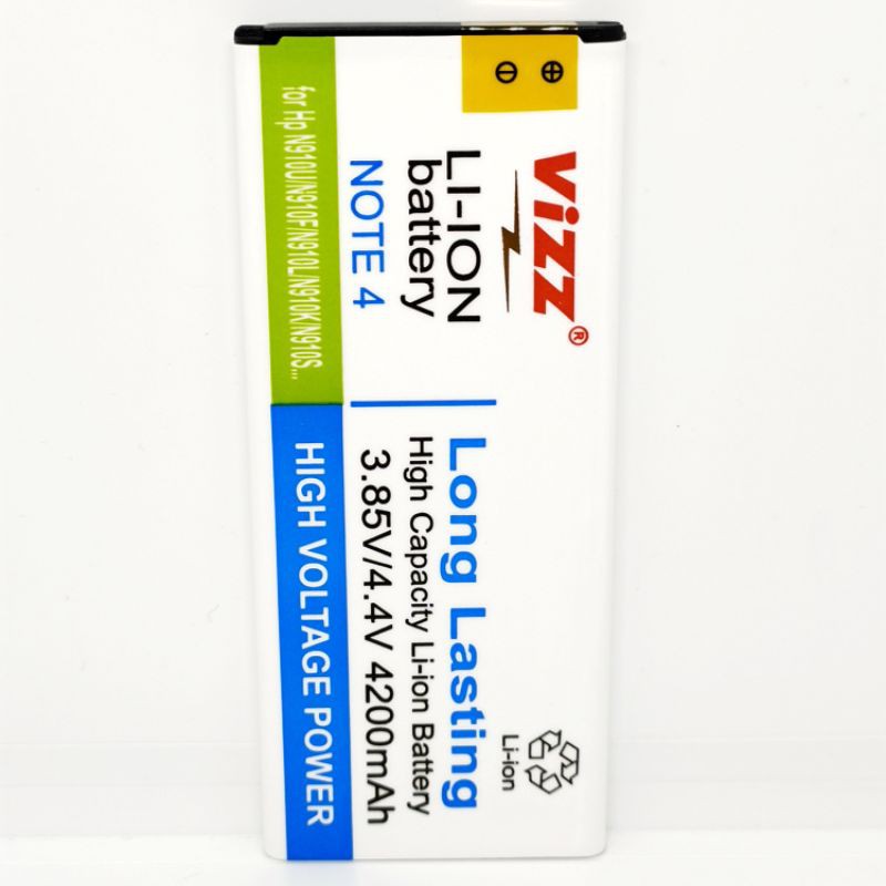 Baterai Batre Vizz Samsung Galaxy Note 4 N910 N910F N910K N910S N910C Original Vizz