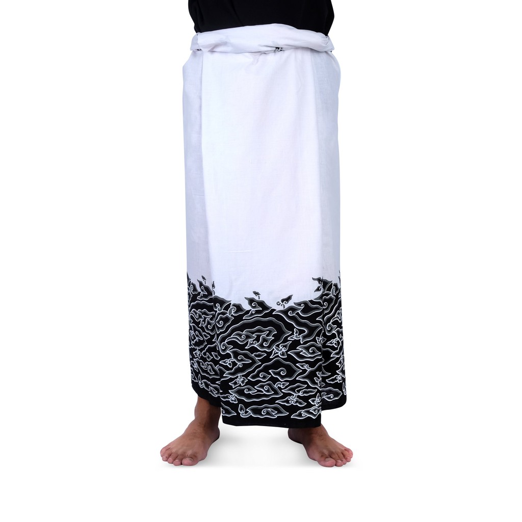 best deals batik trusmi sarung hitam putih sarung batik sarung polos motif megamendung dewasa pria