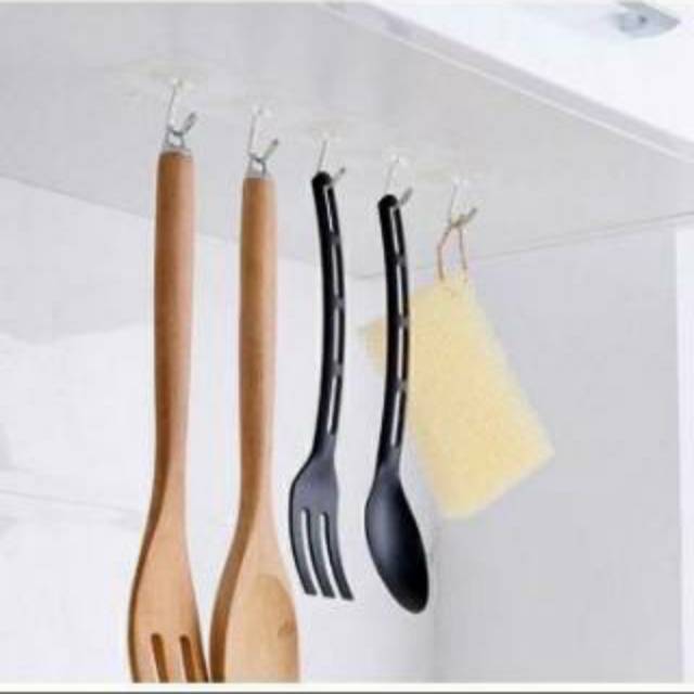 Super Strong up to 10kgs strong Hanger Hook Gantungan tempel gantungan Handuk Kamar Mandi  Kuat