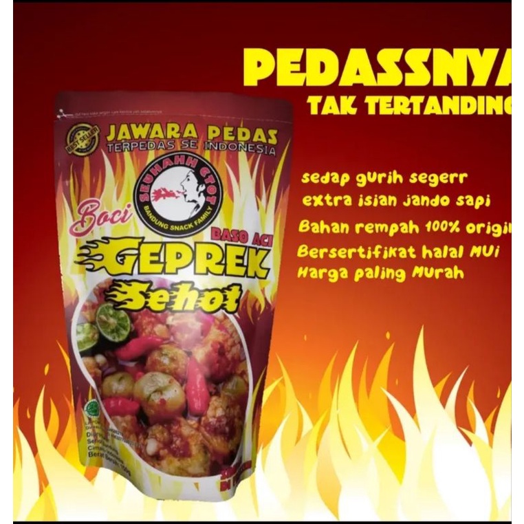 

BASO ACI GEPREK SEHOT PEDAAASS NAMPOOL