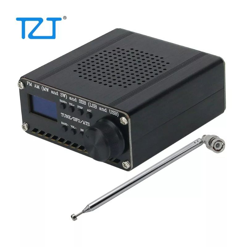 SI4735 SI4732 all Band Penerima Radio receiver FM AM MW SW SSB LSB USB Speaker Antena Baterai