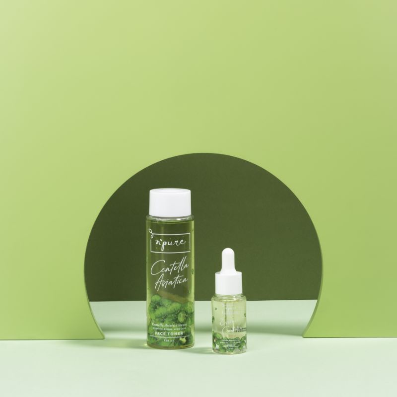 Npure Paket Face Toner + Essence Cica Series (Acne Series)