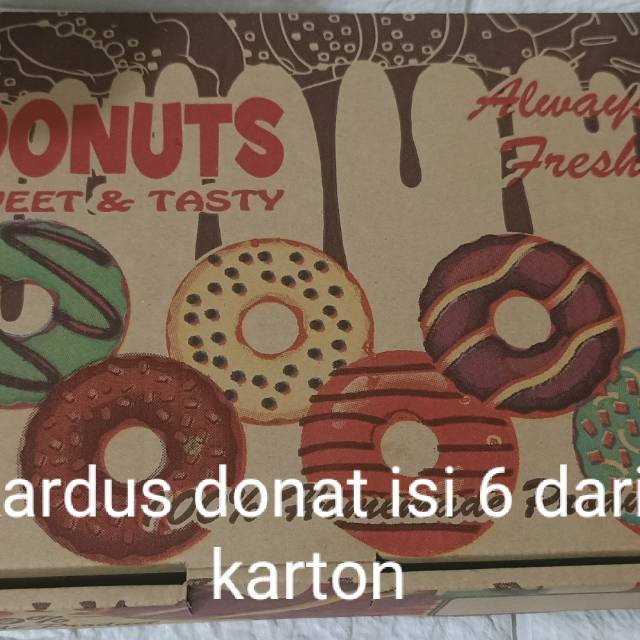 

Kardus donat isi 6