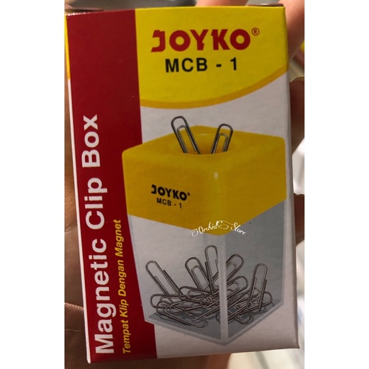 

Tempat Penyimpanan Clip Dengan Magnet/Magnetic Clip Box Joyko MCB-1