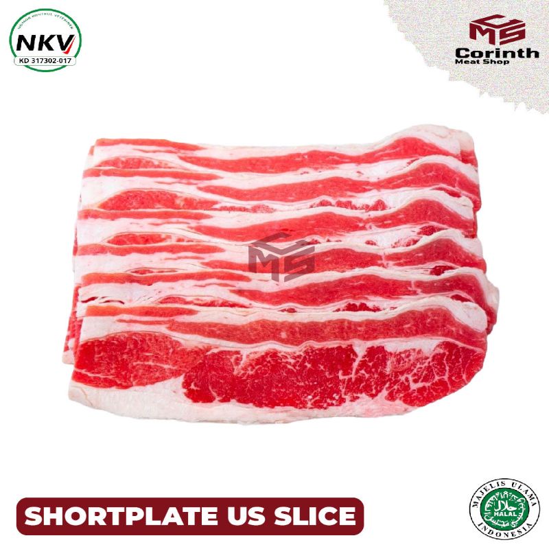 

US SLICE BEEF SHORTPLATE / YOSHINOYA BEEF PREMIUM - 250 GRAM HALAL