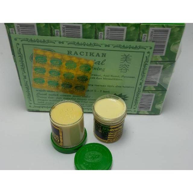 CREAM SP ORIGINAL HIJAU POT AAA LUSINAN