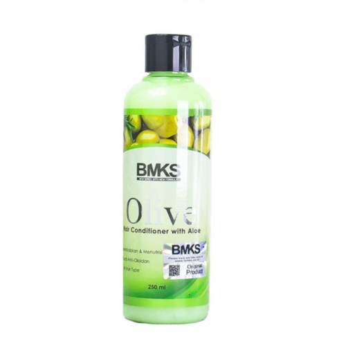 [ORI] KONDISIONER PENYUBUR RAMBUT Ekstrak Zaitun Aloe Vera dalam 14 Hari | BMKS Olive Conditioner