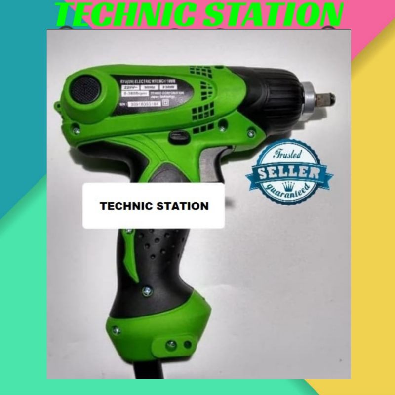 Mesin Impact Listrik RYU Tekiro /Buka Baut Motor Elektrik REW10