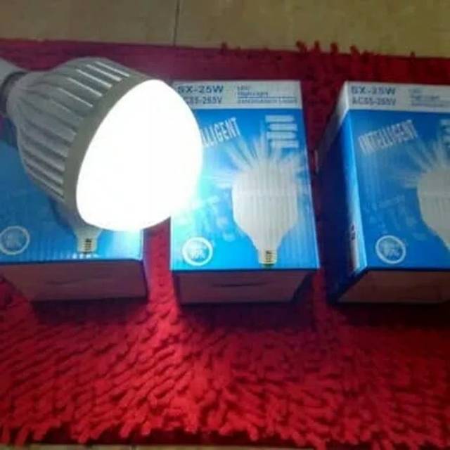 Lampu Bohlam Emergency Led Sentuh SX 25 Watt lampu smart