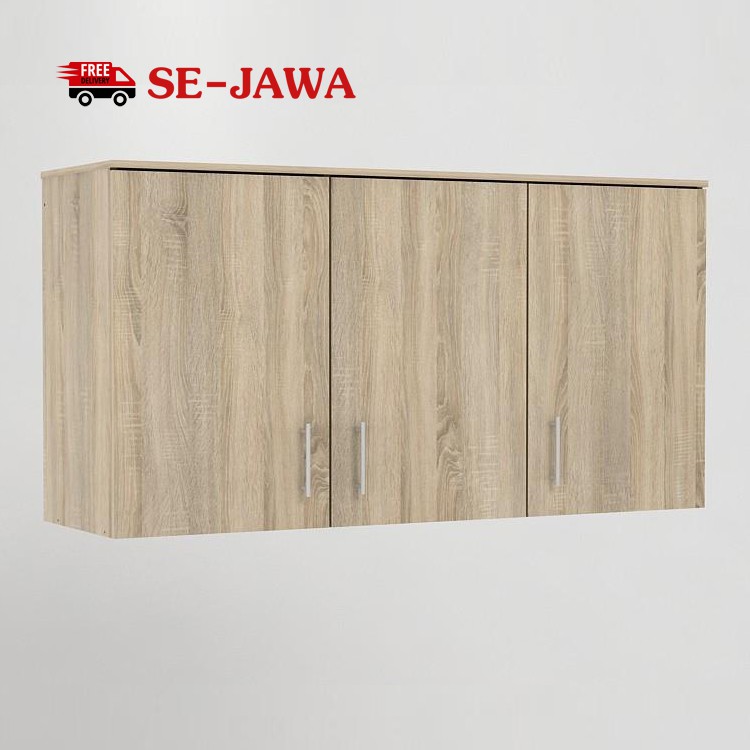 Metropolis Alanis Kitchen Set Kabinet Dinding Dapur / Rak Dapur 3 Pintu