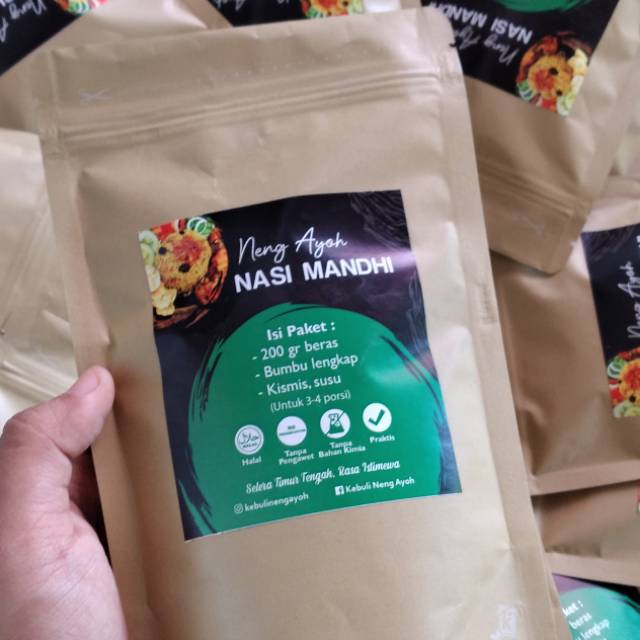 

Nasi Mandhi Instan Bumbu Lengkap