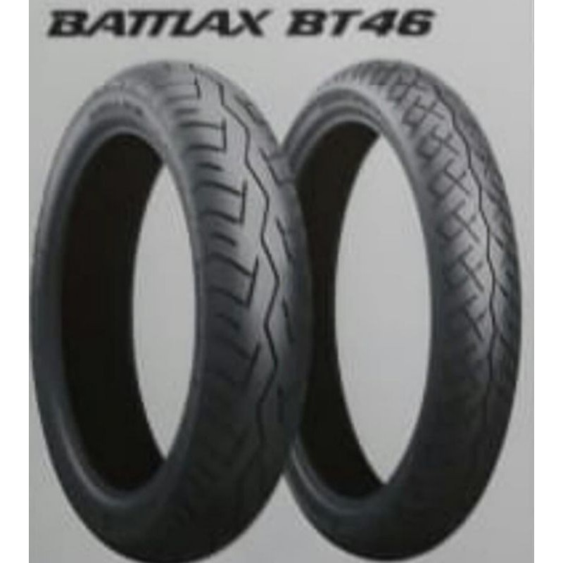 ban luar battlax bt46 UK 100/90-18 tubeless