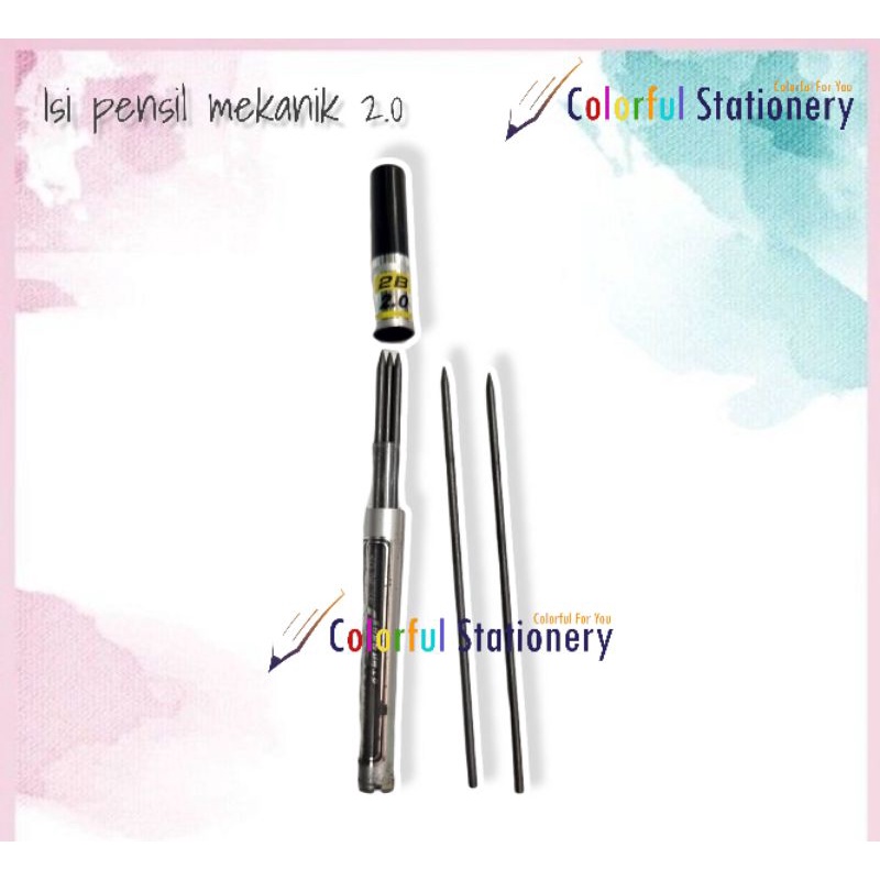 

Isi Pensil Mekanik Merk TIZO 2B 2.0