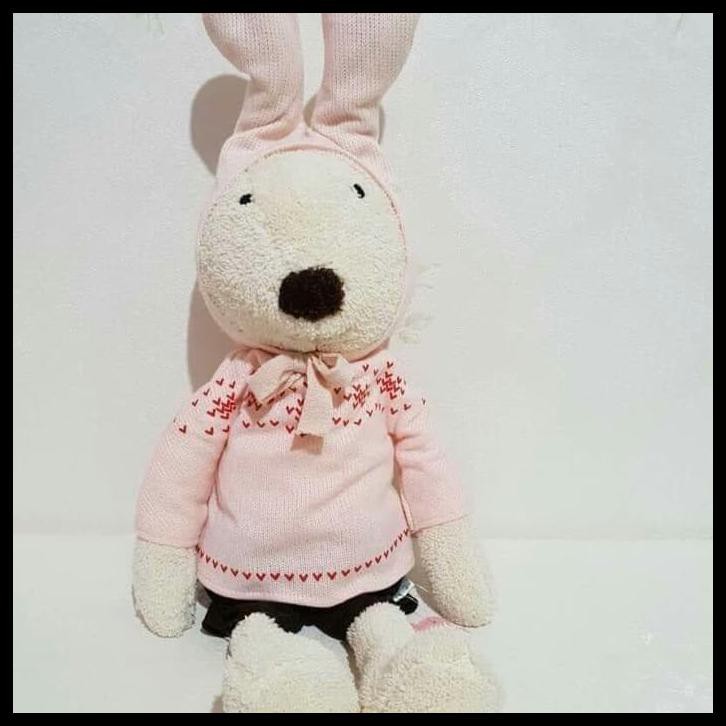 Boneka Le Sucre Rabbit Original Boneka Kelinci Kado Natal Unik Lucu