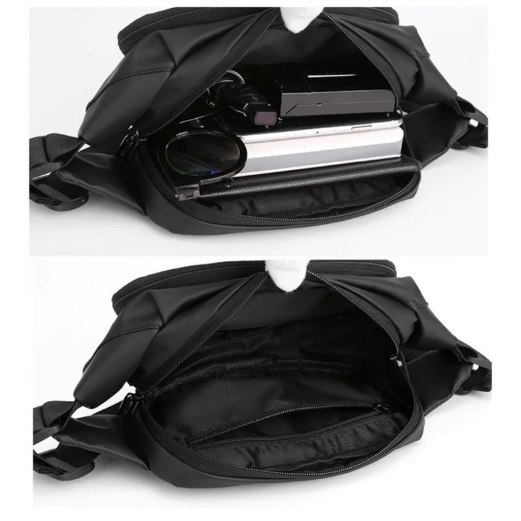 Tas Selempang Pria Waistbag Slingbag Tas Pria 9029 SR