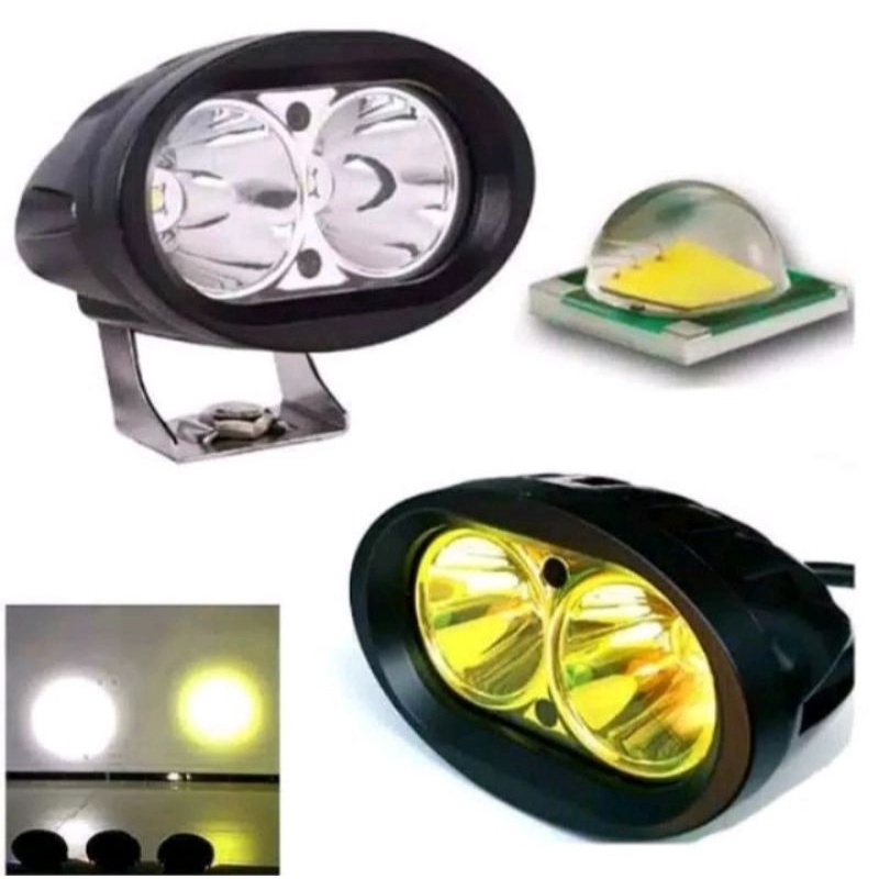 Lampu tembak sorot cwl cree owl 2 mata 20 watt worklight motor / mobil