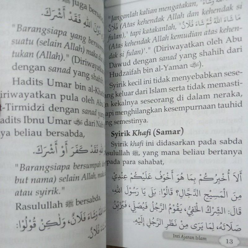 Buku Inti Ajaran Islam