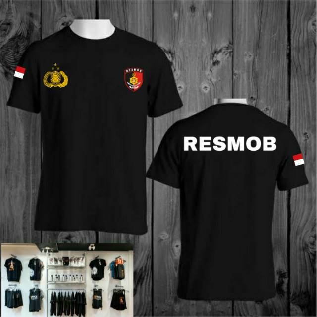KAOS POLISI RESMOB / BAJU RESMOB