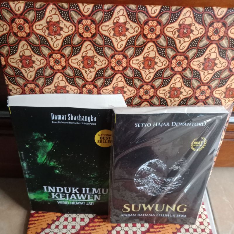 SEPAKET DUA BUKU KEJAWEN SUWUNG DAN INDUK  ILMU KEJAWEN KARYA DAMAR SAHASHANGKA DAN SETYO HAJAR DEWA