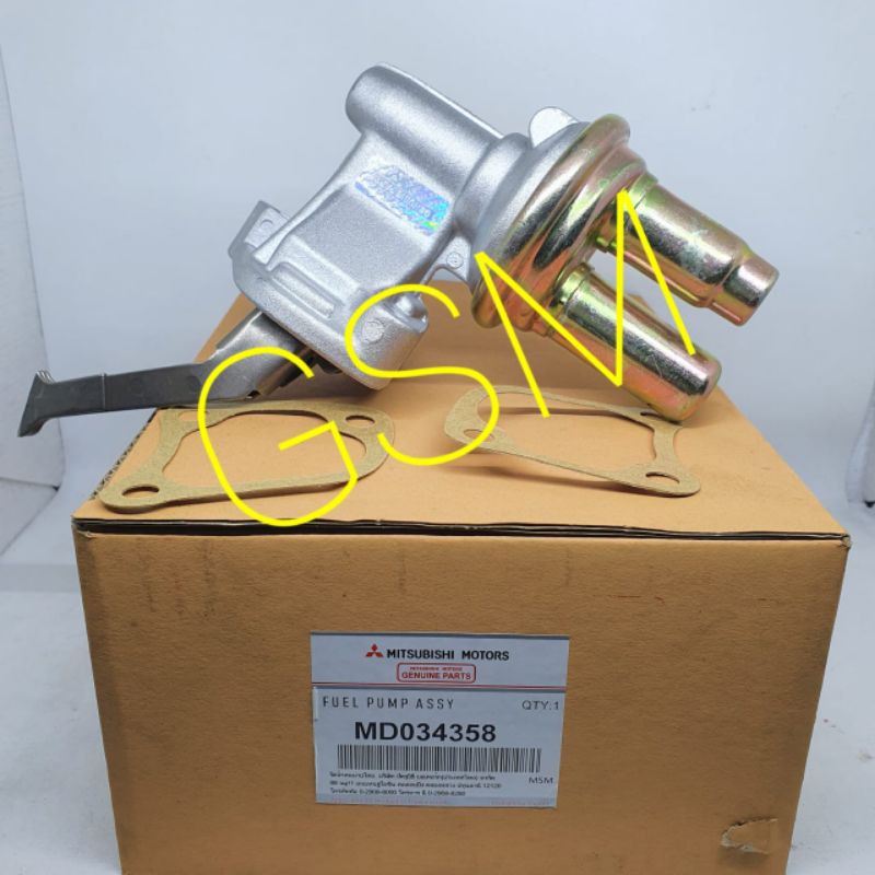 POMPA BENSIN MEMBRAN FUEL PUMP MITSUBISHI L300 BENSIN LAMA 4G32 4G33 ORIGINAL