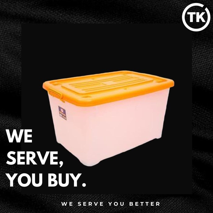 

MURAH Shinpo Container Box CB 150 liter (by Gojek) - Gojek / Grab