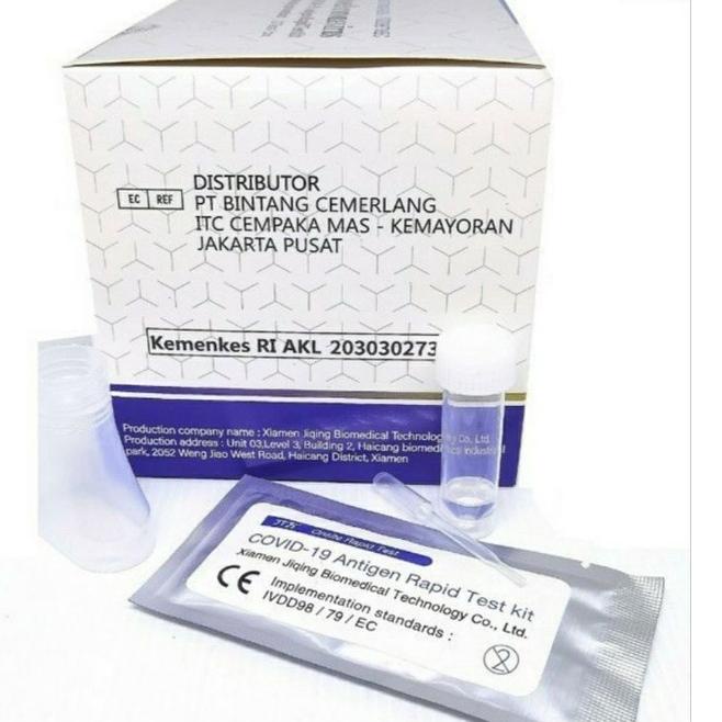 ♗ antigen saliva air liur tes swab akurat izin kemenkes ✫