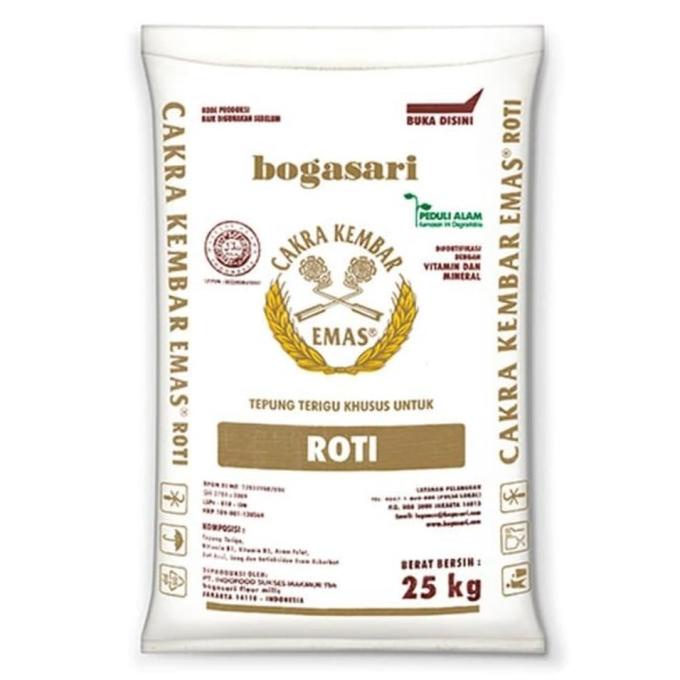 

[COD] Tepung Terigu Cakra Kembar Emas 25 kg. GOJEK OR GRAB ONLY [COD]