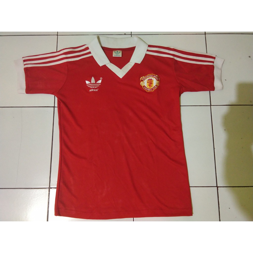 Jersey Manchester United/MU Home 1980/1982 7 KW Thailand Grade Ori