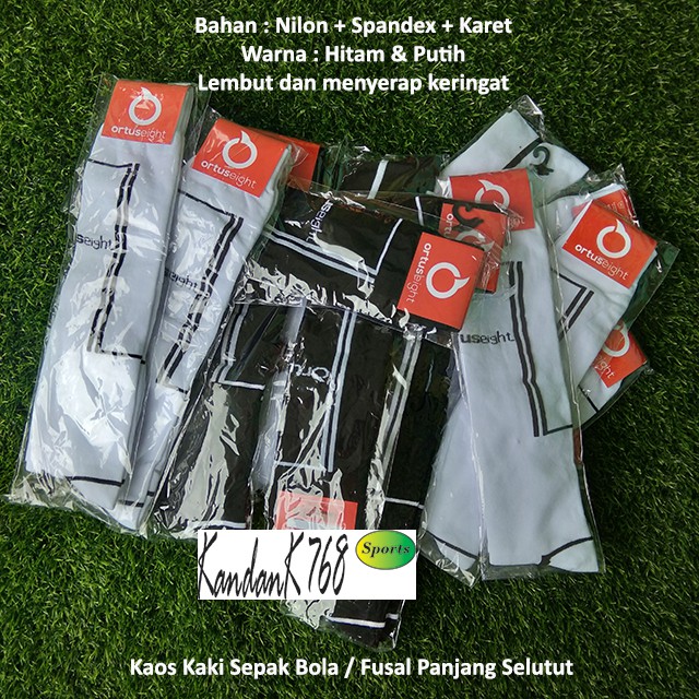 Kaos Kaki Sepak Bola Ortuseight / Kaos Kaki Futsal Ortuseight / Kaoskaki Bola Panjang Selutut