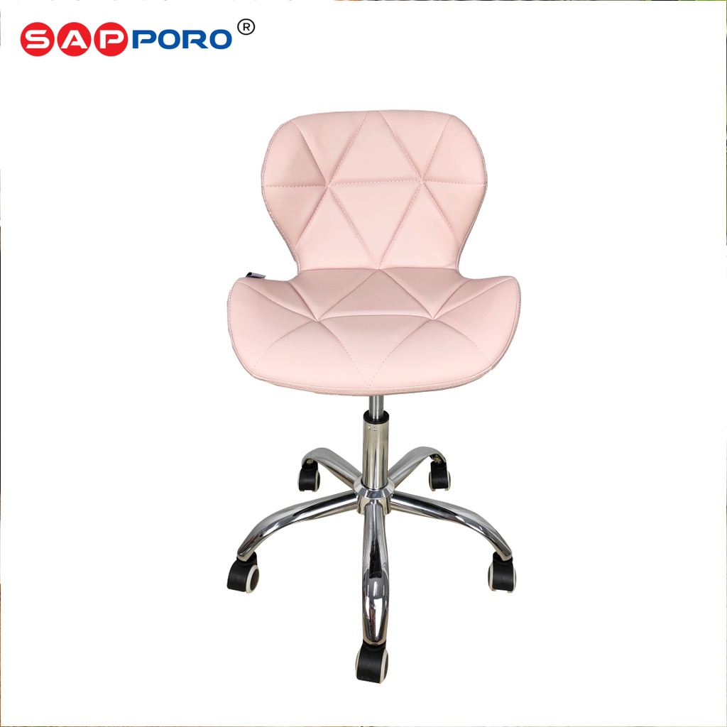 SAPPORO KALEEN - Kursi Kantor | Kursi Belajar | Office Chair-Peach