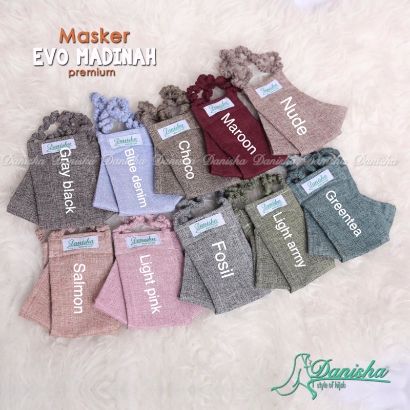DANISHA MASKER EVO MADINAH 3D PREMIUM (1pcs)