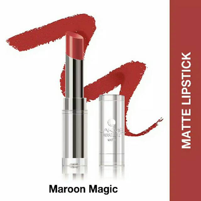 Lakme Absolute Reinvent Sculpt New Hi-Definition Matte Lipstik - Maroon Magic