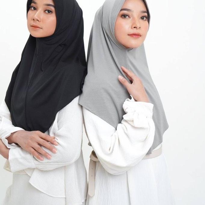 【Original✔️】 Hijab Bergo Jersey Pet/ Hijab Bergo Sekolah/ Hijab Bergo Hamidah/ Hijab Hamidah Pusatgr