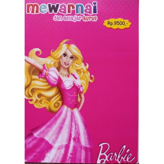 

BUKU mewarnai Gambar Barbie