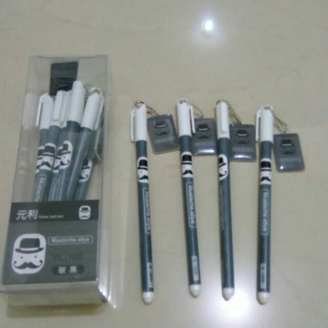 

Pulpen Tinta Gel Motif Kumis YL