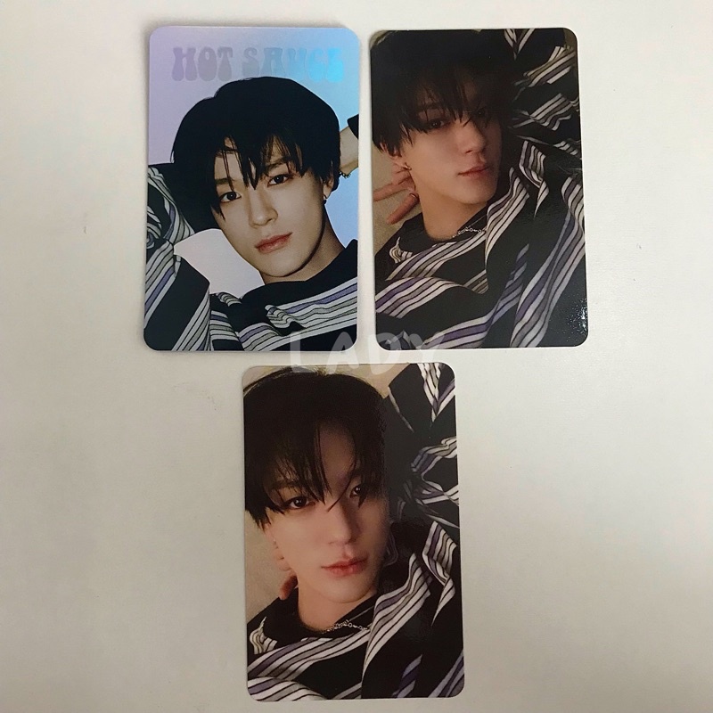 ready stock | pc jeno boring jeno decosticker holo standee jeno hot sauce