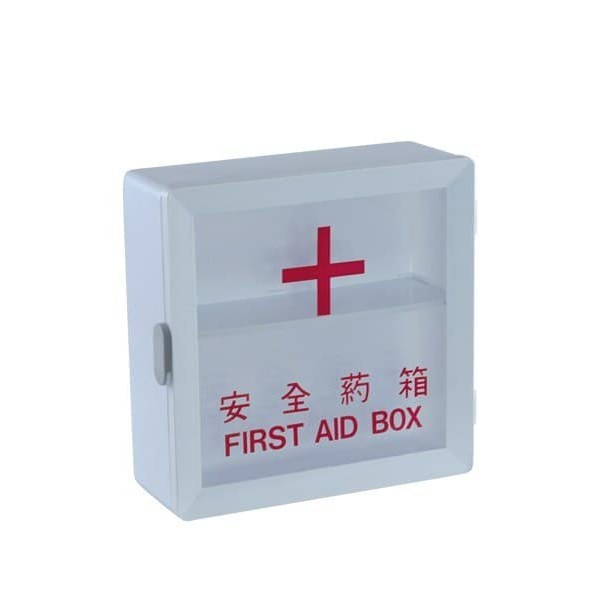 Tempat Penyimpanan Obat P3K / First Aid Box 2 Rak Kotak box Medis Emergency Dinding Maspion PLA BM A018