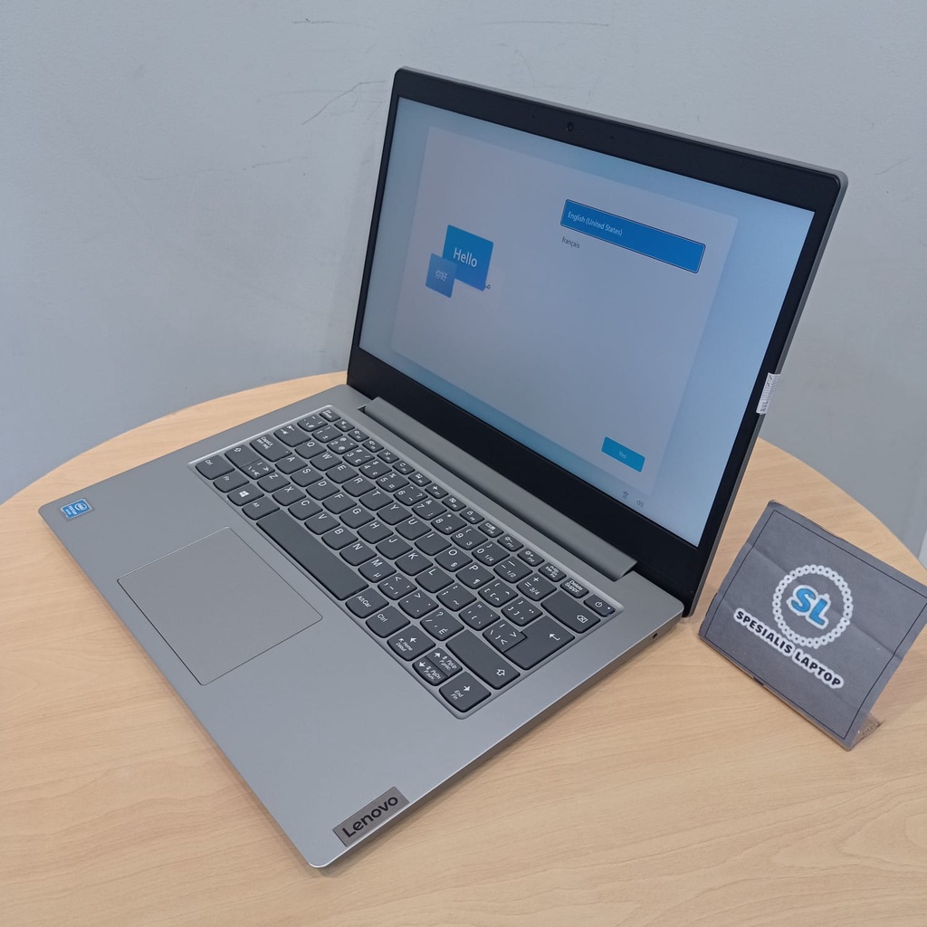 PROMO LAPTOP MURAH BARU LENOVO IDEAPAD SLIM 1 14 N5030 4GB 512GB SSD WIN10 PLATINUM GREY