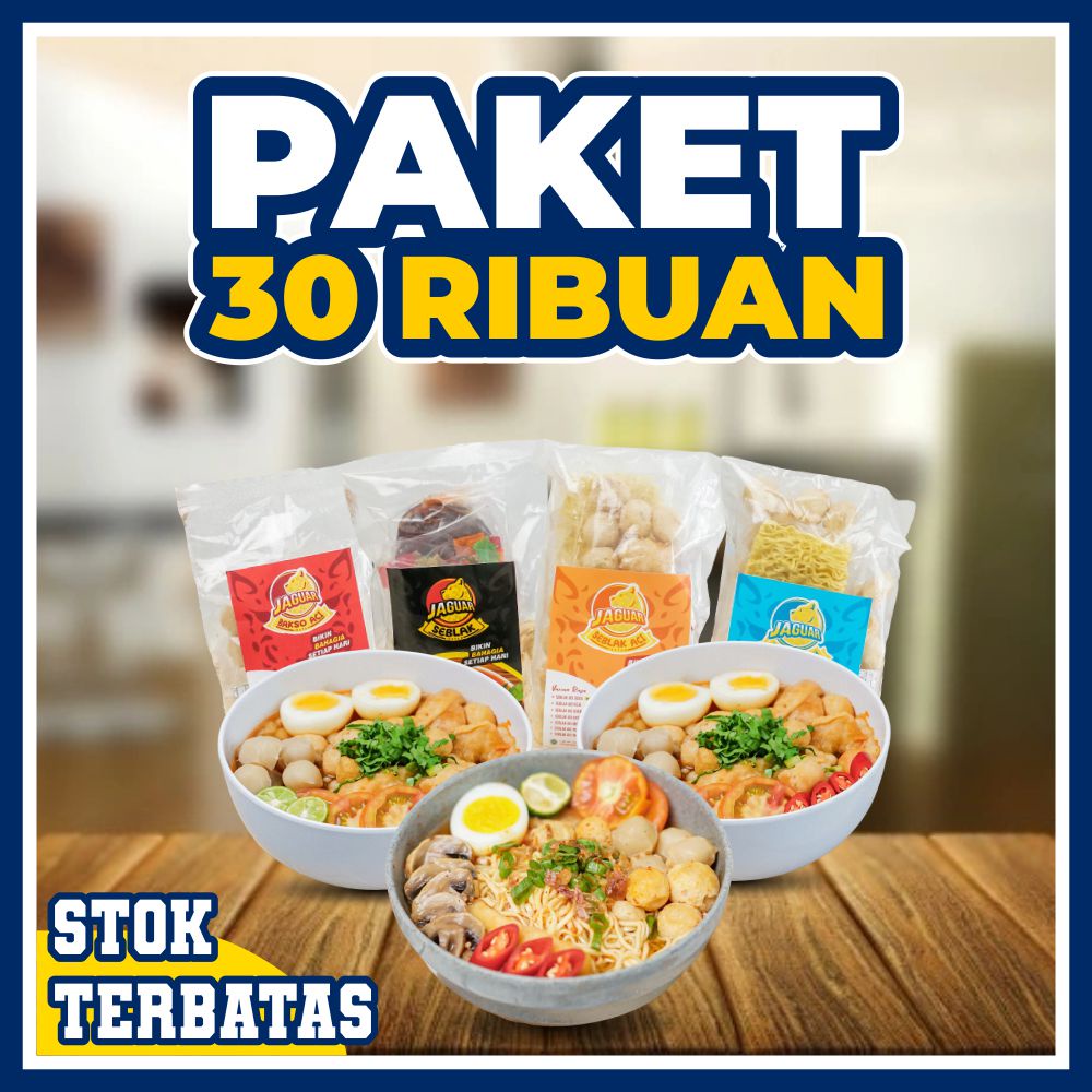 

PROMO 5 PCS HANYA 30 RIBU BASO ACI JAGUAR PEDAS TERLEZAT BAKSO ACI INSTAN TERMURAH