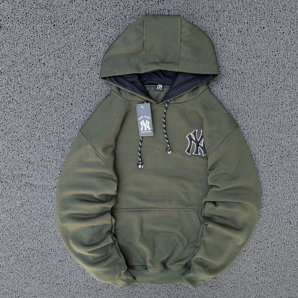 READYSWEATER HOODIE NY MLB BORDIR BATIK FULLTAG & LEBEL PREMIUM (BESTSELLER VARIAN)