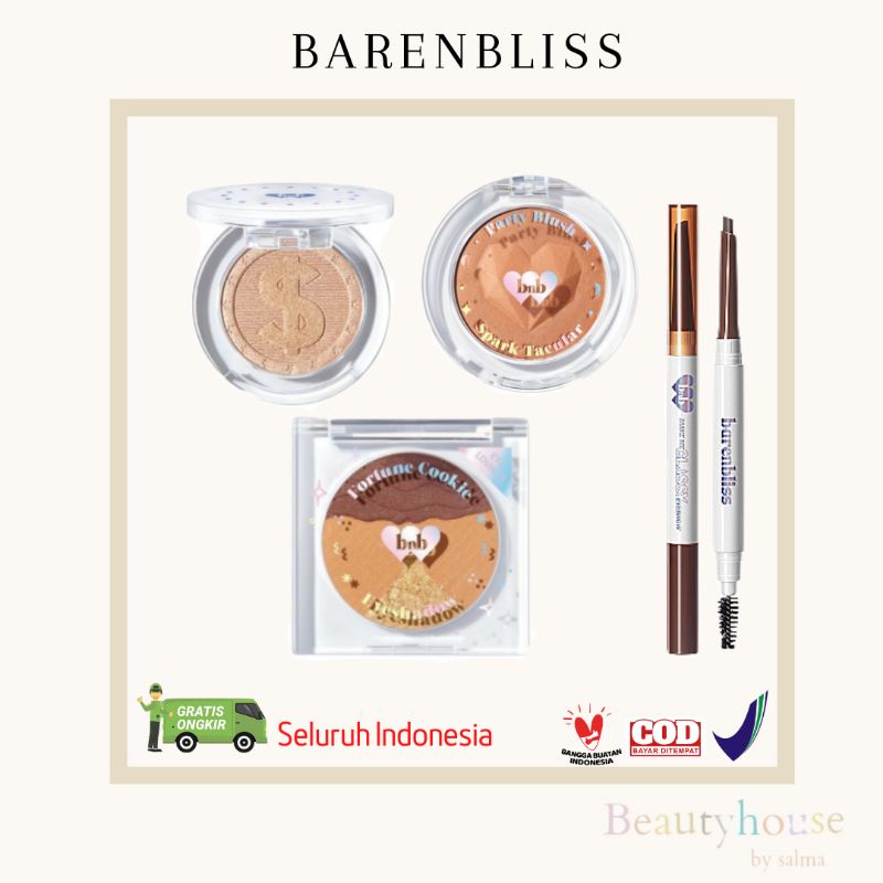 Barenbliss (BNB) Make Up | Barenbliss Highliter | Barenbliss Blush on | Barenbliss eyebrow | Barenbl