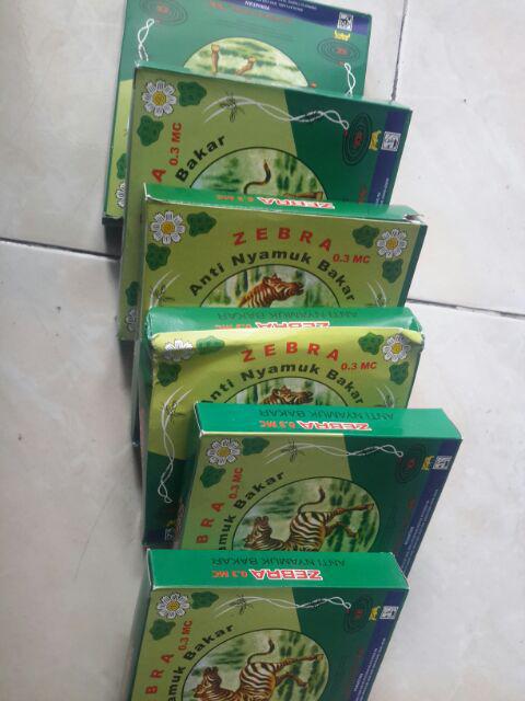 Obat Nyamuk Bakar Cap Zebra Brand